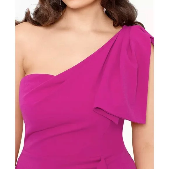 betsy and adam hot pink dress Amazon.com: Betsy & Adam Women's Long Mesh V-Neck Ballgown, Hot Pink :  Clothing, Shoes & Jewelry